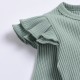 Cross-border Amazon foreign trade supply of INS spring, autumn and winter infant and toddler clothing, rainbow striped embroidered long-sleeved top and T-shirt