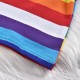 Cross-border summer girls' clothing, Snow White blue and yellow patchwork sleeveless dress with bow headband, two-piece set