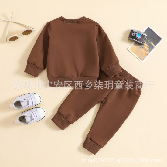 Foreign trade Halloween T-shirt: pumpkin smiley face, orange pumpkin sweater