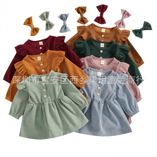Cross-border Foreign Trade: New Summer Children's Floral Print Halter-Neck Two-Piece Swimsuit