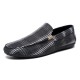 Spring/Summer trendy loafers, men's slip-on shoes, breathable, slip-on shoes, casual slip-ons. Men's large-size shoes for export (46)
