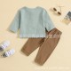 Cross-border autumn children's clothing: fashionable hooded sweatshirt set, European and American colorblock long-sleeved trousers, boys' casual two-piece set.