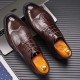 2023 spring hot-selling men's leather shoes, men's genuine leather shoes for business, formal, casual, breathable, fashionable wedding shoes.