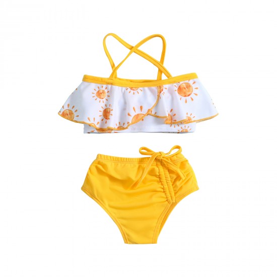 Cross-border Foreign Trade: Children's Summer Solid Color Cotton and Linen Single Pants, Mosquito-Repellent Breathable Pants with Cuffs, Wholesale
