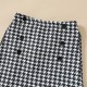 Children's Clothing: Holiday Fall/Winter New Halloween Letter Print Top and Black Multi-Layered Mesh Skirt Set