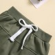 New cross-border Amazon: a stylish, color-blocked, long-sleeved, and Morandi-style two-piece casual sweatshirt set for boys aged 0-3.