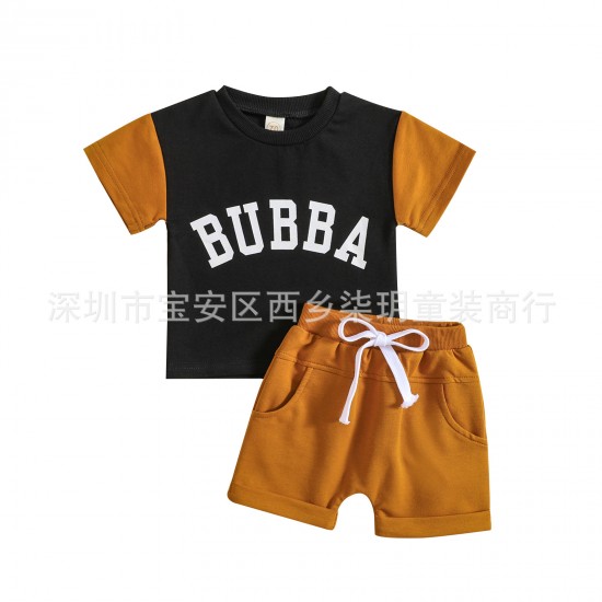Cross-border newborn clothing for boys and girls, long-sleeved pullovers with rugby-printed MOM triangle jumpsuits.