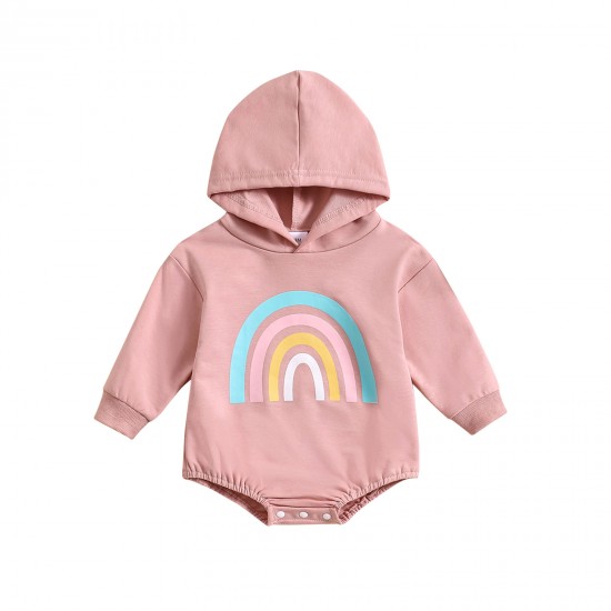 Cross-border Amazon: Fashionable boys' "Forever Love You" letter-printed shirt for girls, with a round neck, long-sleeved, bright red one-piece sweatshirt.