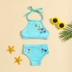 Cross-border children's clothing: Girls' spring and autumn rainbow hooded sweatshirt, long-sleeved triangle one-piece for boys aged 0-2 years. Cross-border children's clothing: Girls' spring and autumn rainbow hooded sweatshirt, long-sleeved triangle one-piece for boys aged 0-2 years.