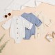 Cross-border summer cotton and linen casual short-sleeved lapel polo shirt, solid color boys' summer two-piece set.