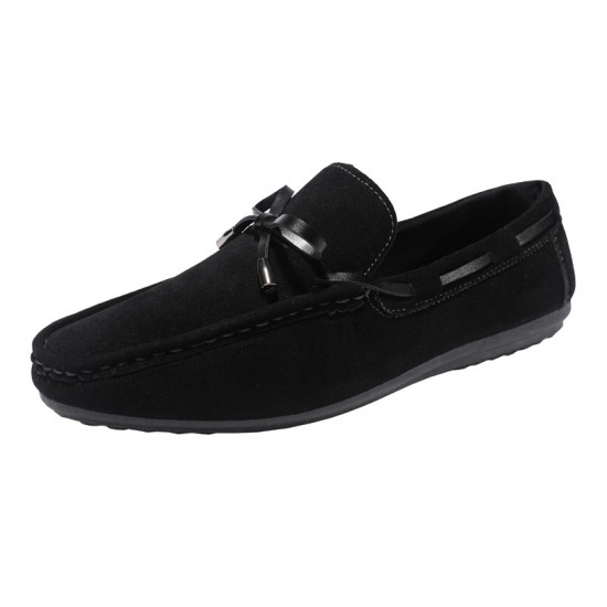 Cross-border delivery of summer men's breathable moccasins, slip-on casual shoes, trendy and versatile work shoes