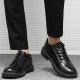Men's business leather shoes, formal British-style casual shoes, cross-border delivery of thick-soled suit shoes for youth students Men's business leather shoes, formal British-style casual shoes, cross-border delivery of thick-soled suit shoes for youth students