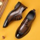 Men's leather shoes, genuine leather suits, high-end business, wedding shoes, top-grain cowhide formal, British-style men's shoes, waterproof New Fall Shoes