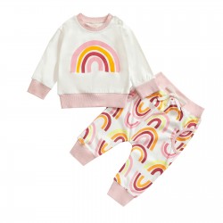Foreign trade infant and toddler boy's clothing: short-sleeved shirt with lapel and bow tie, romper, and green cropped pants set.