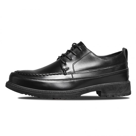 Spring and summer men's business formal casual shoes, Korean-style pointed-toe thin wedding shoes, black work shoes.