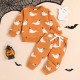 Cross-border children's clothing: Spring and autumn new candy-colored sweet-style sportswear and color-blocked ripped long-sleeved bodysuits.