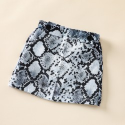 Children's Clothing: New Fall/Winter Leopard Print Girl Letter Crew Neck Sweatshirt, Long Sleeve Crew Neck Top, In Stock