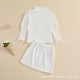 Foreign trade exclusive girls' cartoon bunny Easter rainbow dress