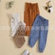 Cross-border Children's Clothing: Spring/Autumn Colorblock Cotton and Linen Stand-up Collar Loungewear, Long-sleeved Two-Piece Trousers for Boys Aged 1-3