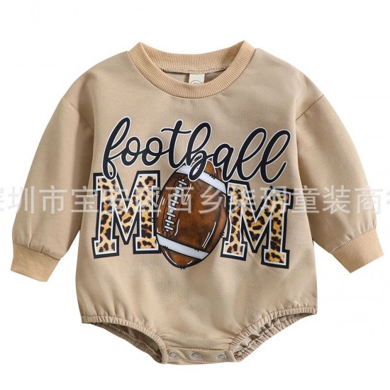 Cross-border children's clothing: One-year-old baby Halloween ghost print two-piece set, fashionable autumn and winter long-sleeved sweatshirt, wholesale factory.