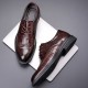 2023 spring hot-selling men's leather shoes, men's genuine leather shoes for business, formal, casual, breathable, fashionable wedding shoes.