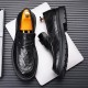 Top-grain sheepskin men's leather shoes, breathable, British-style men's trendy shoes, spring casual wholesale, genuine leather, new Korean-style men's shoes. Top-grain sheepskin men's leather shoes, breathable, British-style men's trendy shoes, spring casual wholesale, genuine leather, new Korean-style men's shoes.