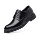 Men's leather shoes, business formal, genuine leather soft-soled, British-style thick-soled casual shoes, groom's wedding suit, cross-border foreign trade.