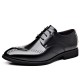 New top-grain cowhide men's leather shoes, business formal, genuine leather wedding shoes, commuting, British-style breathable casual shoes