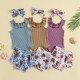 Cross-border children's sets: Fashionable Amazon rainbow long-sleeved outerwear sweatpants for girls aged 0-3 years.