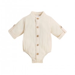 Cross-border summer cotton and linen casual short-sleeved lapel polo shirt, solid color boys' summer two-piece set.