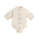Cross-border summer cotton and linen casual short-sleeved lapel polo shirt, solid color boys' summer two-piece set.