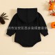 Cross-border Trade Children's Set: Fashionable Autumn/Winter Long-Sleeved Sweatshirt, Quirky Ghost Lettering Pants, and Two-Piece Outfit Set