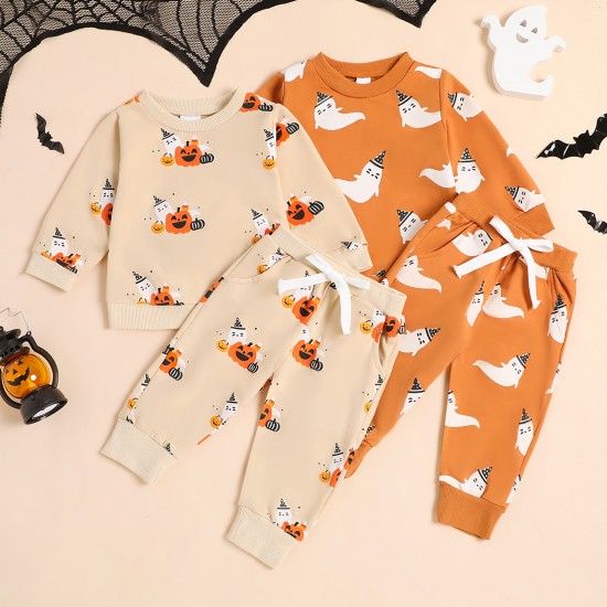 Cross-border children's clothing: Spring and autumn new candy-colored sweet-style sportswear and color-blocked ripped long-sleeved bodysuits.