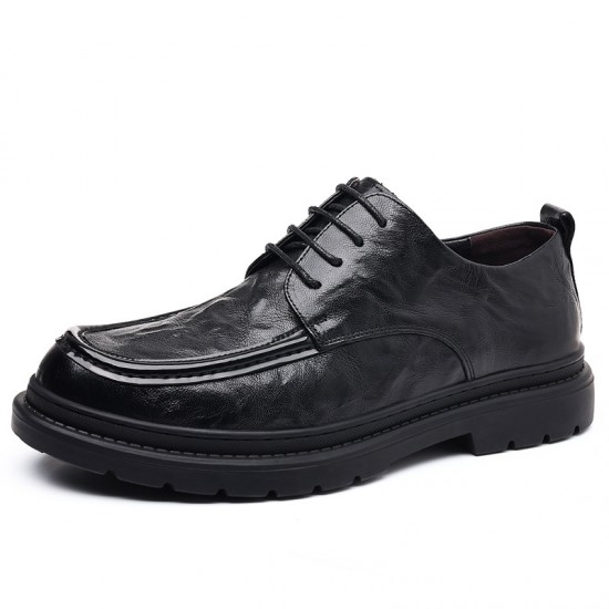 Top-grain sheepskin men's leather shoes, breathable, British-style men's trendy shoes, spring casual wholesale, genuine leather, new Korean-style men's shoes. Top-grain sheepskin men's leather shoes, breathable, British-style men's trendy shoes, spring casual wholesale, genuine leather, new Korean-style men's shoes.