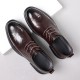 New autumn men's leather shoes, business casual, genuine leather men's shoes, non-slip and wear-resistant, Korean-style commuting shoes, factory wholesale