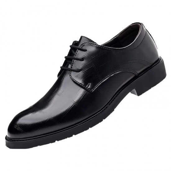 Men's business formal leather shoes, genuine leather soft-soled, pointed-toed, British casual shoes, groom's suit wedding shoes, cross-border trade.