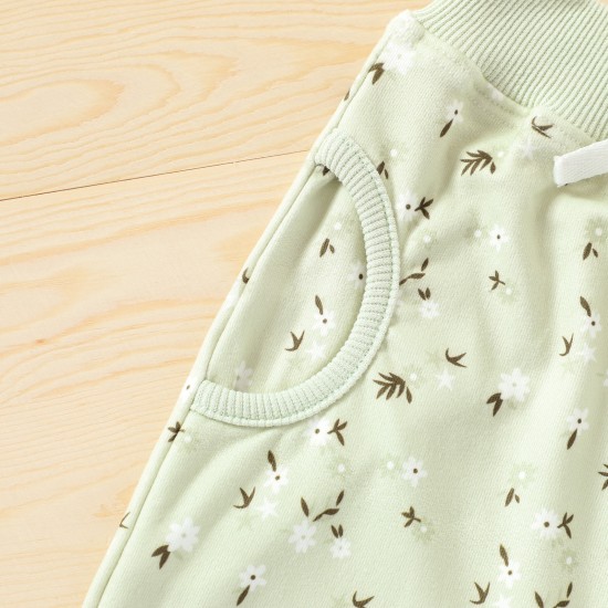 New Halloween long-sleeved skirt and pumpkin print scarf pants set for girls from Amazon.
