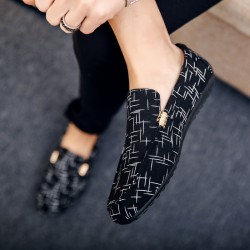 Spring and summer loafers for men, Korean-style trendy slip-on loafers, student trendy shoes, breathable large sizes