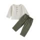 Cross-border foreign trade. 2023 Early Autumn New Boys' Loungewear, Lightweight, Casual, Three-Color Trouser Set, In-Stock Wholesale