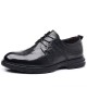 New autumn men's leather shoes, business casual, genuine leather men's shoes, non-slip and wear-resistant, Korean-style commuting shoes, factory wholesale