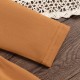 Children's Spring and Autumn New Three-Color Pure Cotton Simple Dress, Cross-Border Girls' Long-Sleeved Round Neck, Versatile A-Line Skirt
