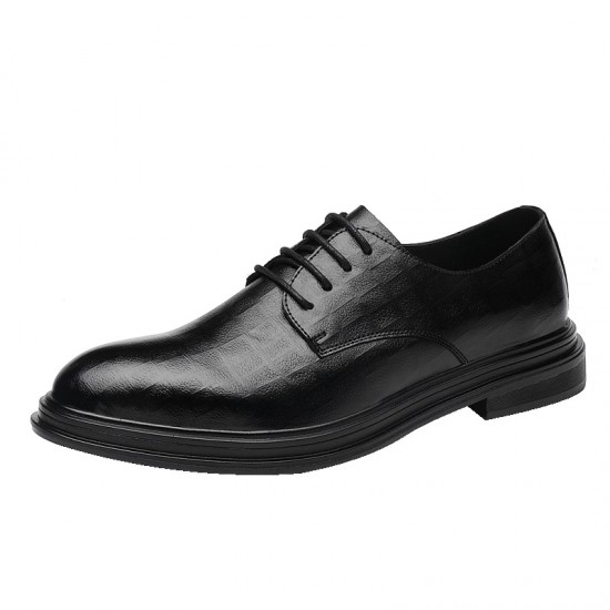 Cross-border shipping of business formal leather shoes, men's pointed-toe shoes, casual British soft leather suits for grooms and weddings.