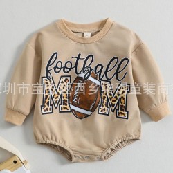 Cross-border children's clothing: One-year-old baby Halloween ghost print two-piece set, fashionable autumn and winter long-sleeved sweatshirt, wholesale factory.
