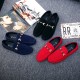 Cross-border shipping of spring and summer slip-on loafers, Korean-style trendy men's versatile casual moccasins, slip-on cloth shoes.