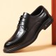 2024 autumn new top-grain cowhide men's high-end, breathable British-style formal business, groom's wedding shoes