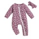 European and American cross-border cross-border spring and autumn new styles: ins-style casual pumpkin letter print, fashionable and comfortable long suits.