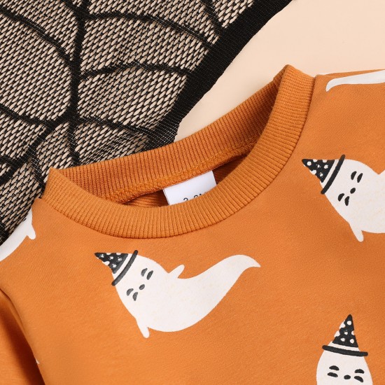 Cross-border children's clothing: Spring and autumn new candy-colored sweet-style sportswear and color-blocked ripped long-sleeved bodysuits.