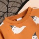 Cross-border children's clothing: Spring and autumn new candy-colored sweet-style sportswear and color-blocked ripped long-sleeved bodysuits.