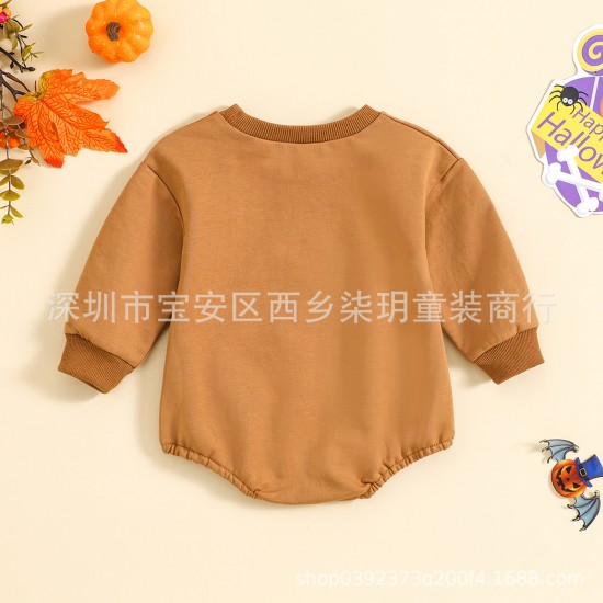 Cross-border Trade Children's Clothing: Children's Autumn/Winter Color-block Sweatshirt, Stylish Cartoon Rainbow Long-Sleeved Trouser Set for Boys and Girls