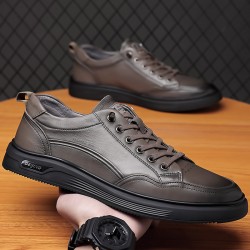 Men's sneakers, spring new models, casual, comfortable, soft-soled, wholesale handmade men's shoes, trendy and versatile sports shoes